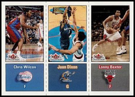 274 Chris Wilcox Juan Dixon Lonny Baxter RC